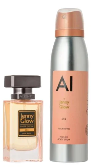 2PC G/S JENNY GLOW She 30 ml + telový sprej