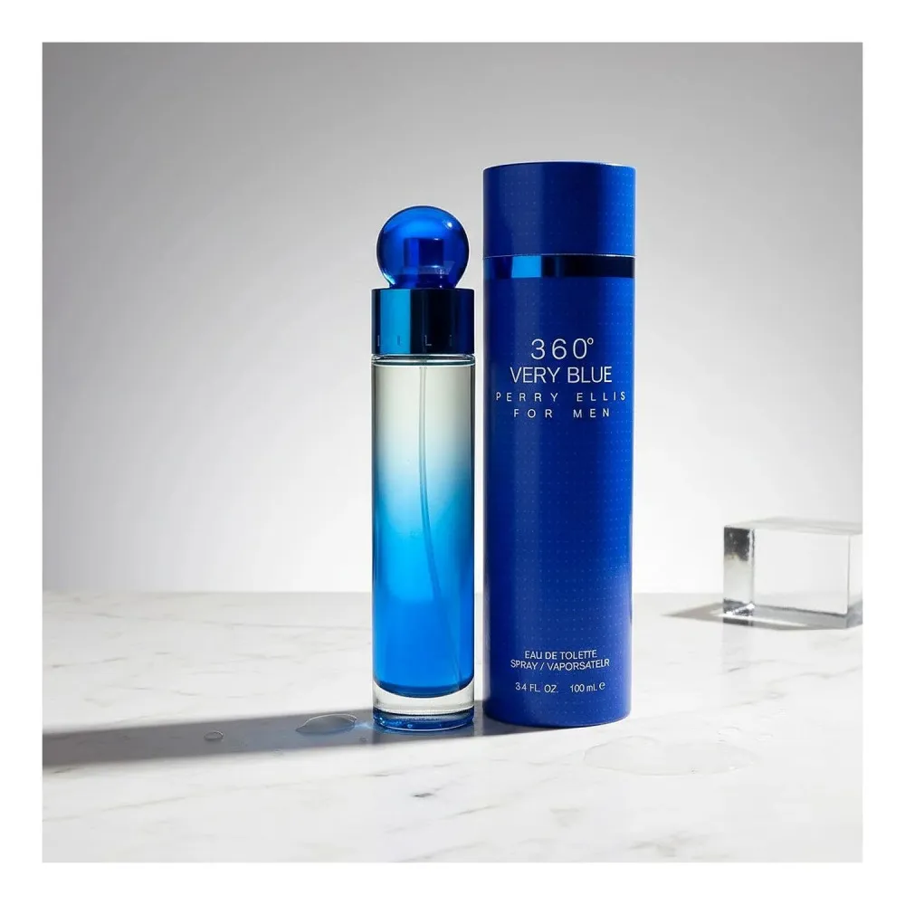 360° Very Blue for Men toaletná voda pre mužov 100 ml