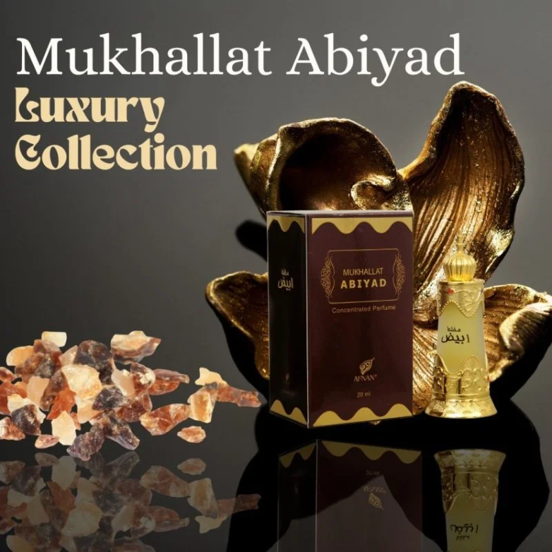 Mukhalat Abiyad parfémový olej U 20 ml
