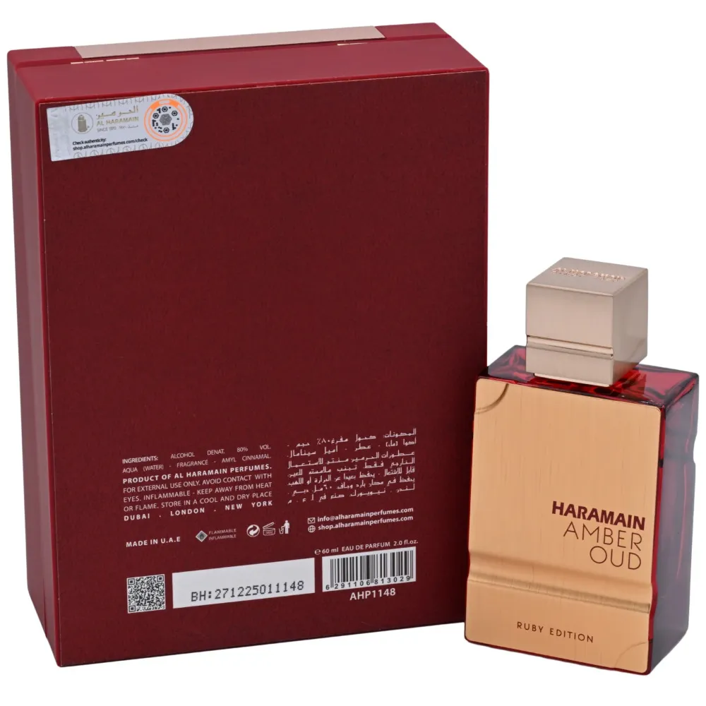 Amber Oud Ruby Edition parfumovaná voda unisex 60 ml