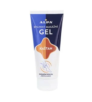 Alpa Chestnut bylinný masážny gél