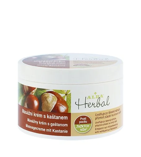 Herbal masážny krém s gaštanom 250 ml