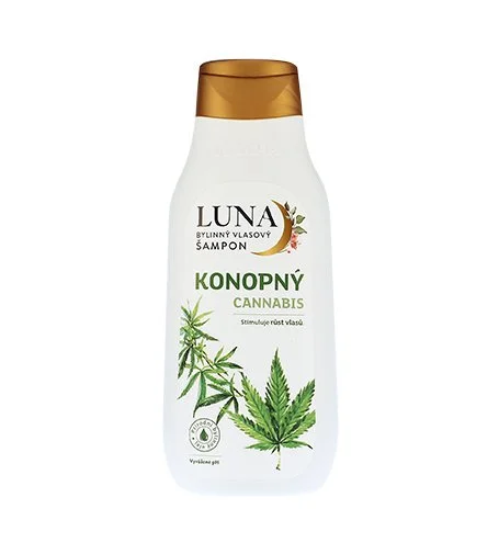 Luna Konopný bylinný vlasový šampón 430 ml