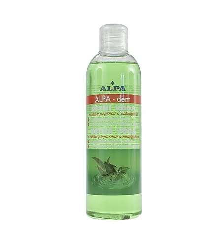 Alpa-Dent ústna voda s mätou a eukalyptom 250 ml