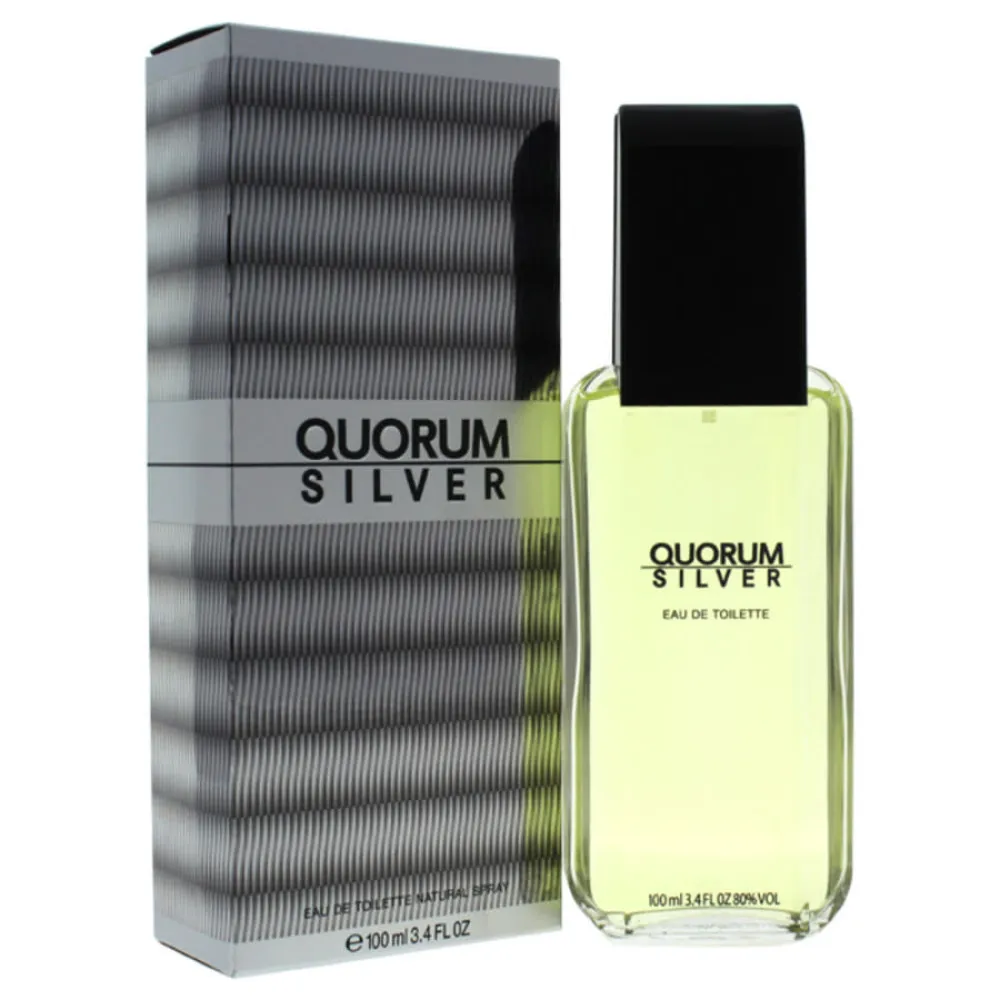 Quorum Silver toaletná voda 100 ml pre mužov