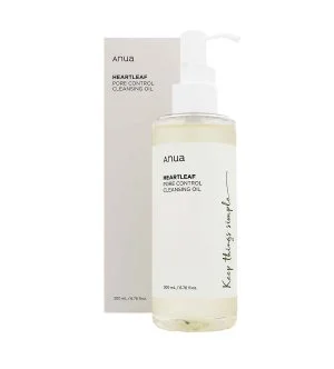 Anua Hearleaf Pore Control Cleansing Oil hydrofilný nekomedogénny čistiaci olej