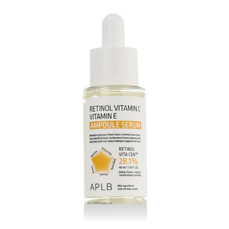 Retinol Vitamín C Vitamín E ampulové sérum 40 ml