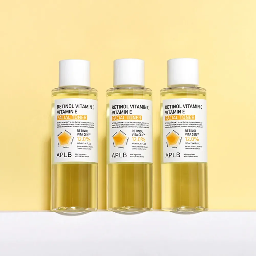 Retinol Vitamín C Vitamín E anti-age pleťové tonikum 160 ml