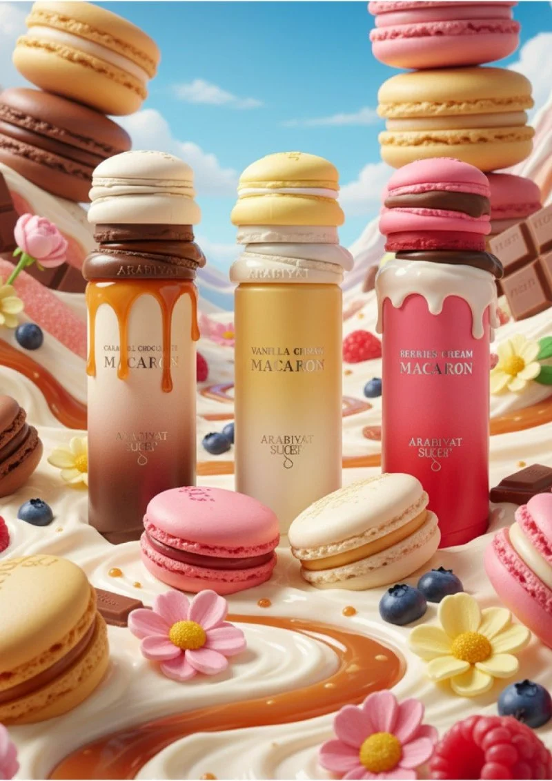 Makrónka s bobuľovým krémom parfumovaná voda unisex 100 ml