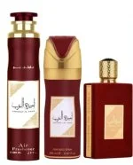 Ameerat Al Arab darčeková súprava - parfumovaná voda 100 ml + parfumovaný sprej 200 ml + osviežovač vzduchu 300 ml