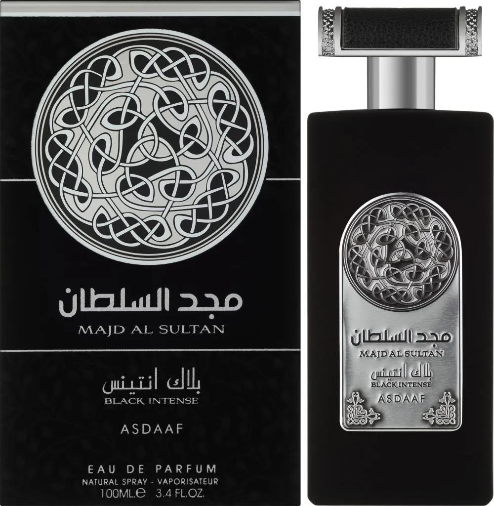 Asdaaf Majd Al Sultan Black Intense parfumovaná voda unisex
