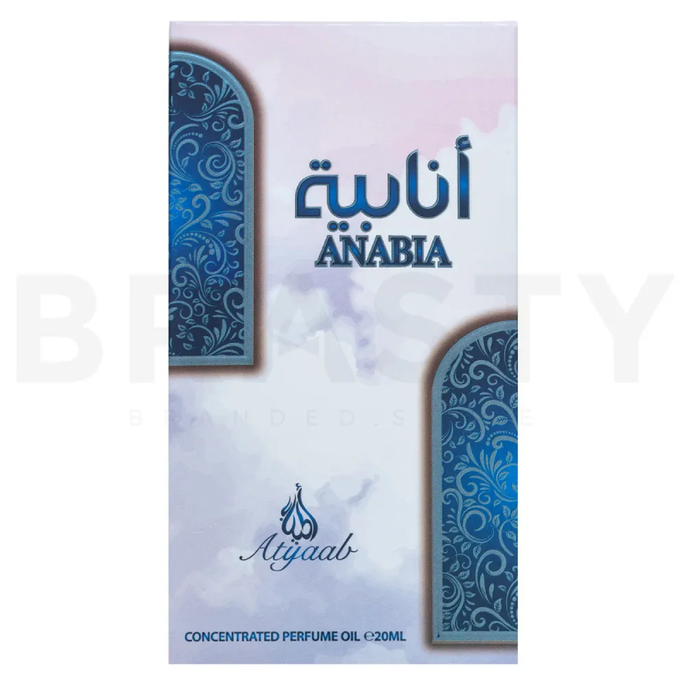Anabia Blue parfumovaný olej pre mužov 20 ml