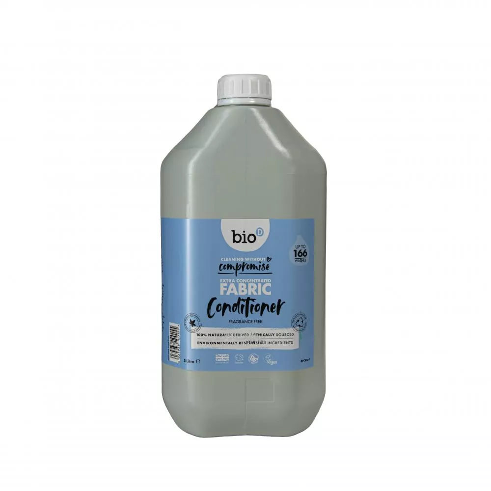Bio-D Hypoalergénny zmäkčovač tkanín bez vône - kanister (5 l)