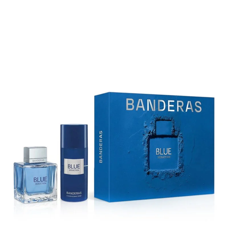 Blue Seduction for Men 100 ml + DEO v spreji toaletná voda pre mužov 150 ml