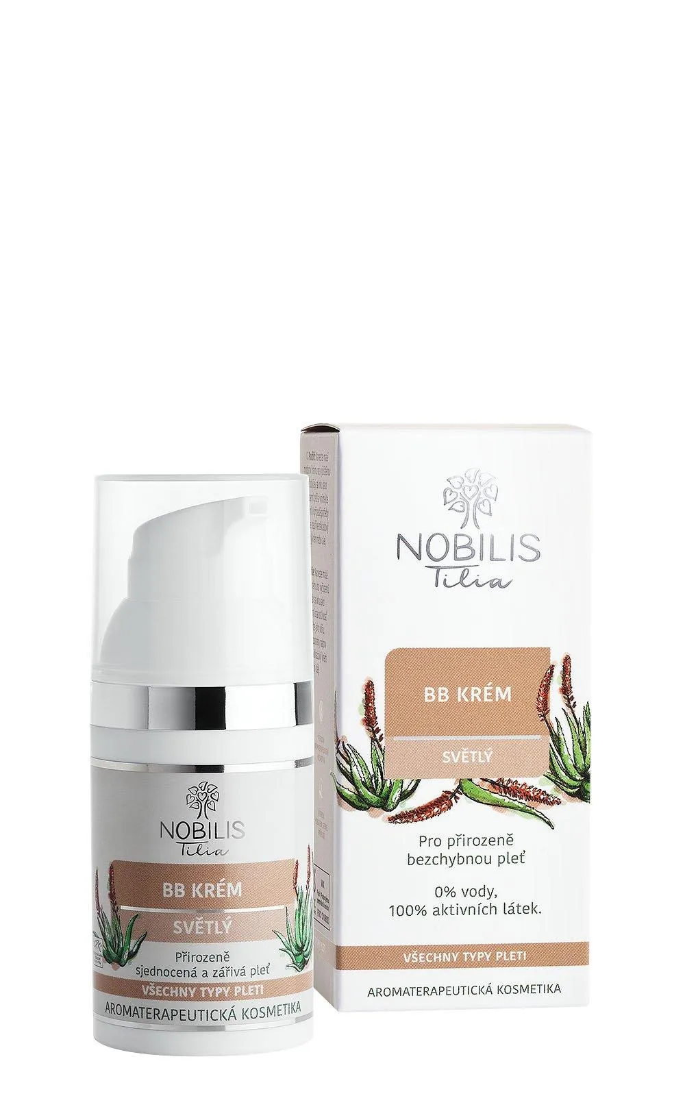 Nobilis Tilia BB krém s Aloe vera light 30ml