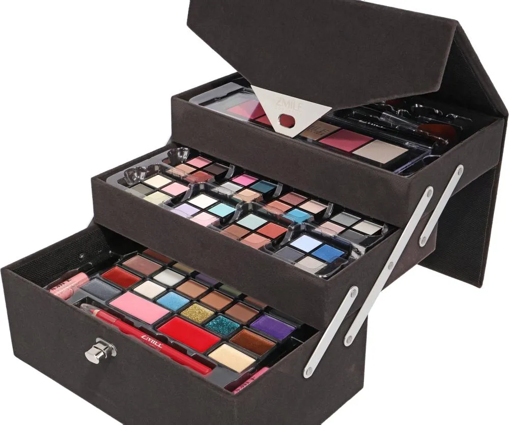 Kozmetická taštička Velvety Limited sivá