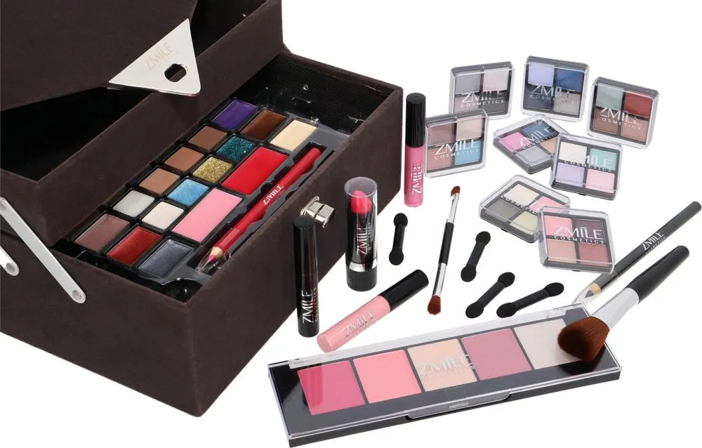 Kozmetická taštička Velvety Limited sivá