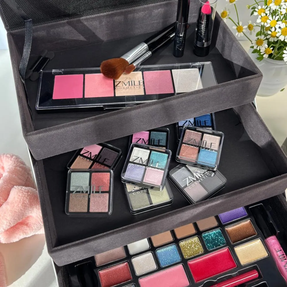 Kozmetická taštička Velvety Limited sivá