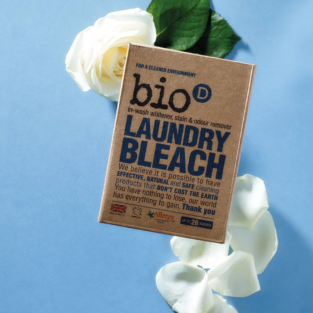 Bio-D Bieliaci prostriedok na bielizeň a odstraňovač škvŕn a zápachu (400 g)