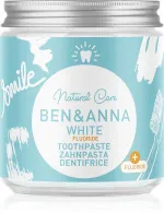 Ben & Anna Bieliaca zubná pasta s fluoridom (100 ml) - s harmančekom a šalviou