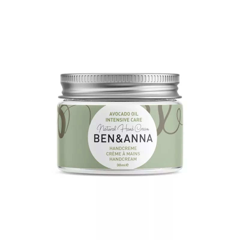Ben & Anna Krém na ruky s avokádovým olejom (30 g) - intenzívna regenerácia