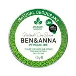 Ben & Anna Krémový dezodorant Perzská limetka (45 g)