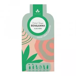 Ben & Anna Šampón v prášku (2×20 g) - Aloe vera - na citlivú pokožku hlavy