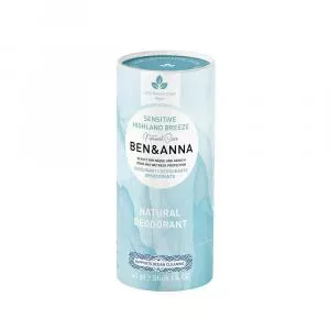 Ben & Anna Tuhý dezodorant Sensitive (40 g) - Mountain Breeze - bez sódy bikarbóny