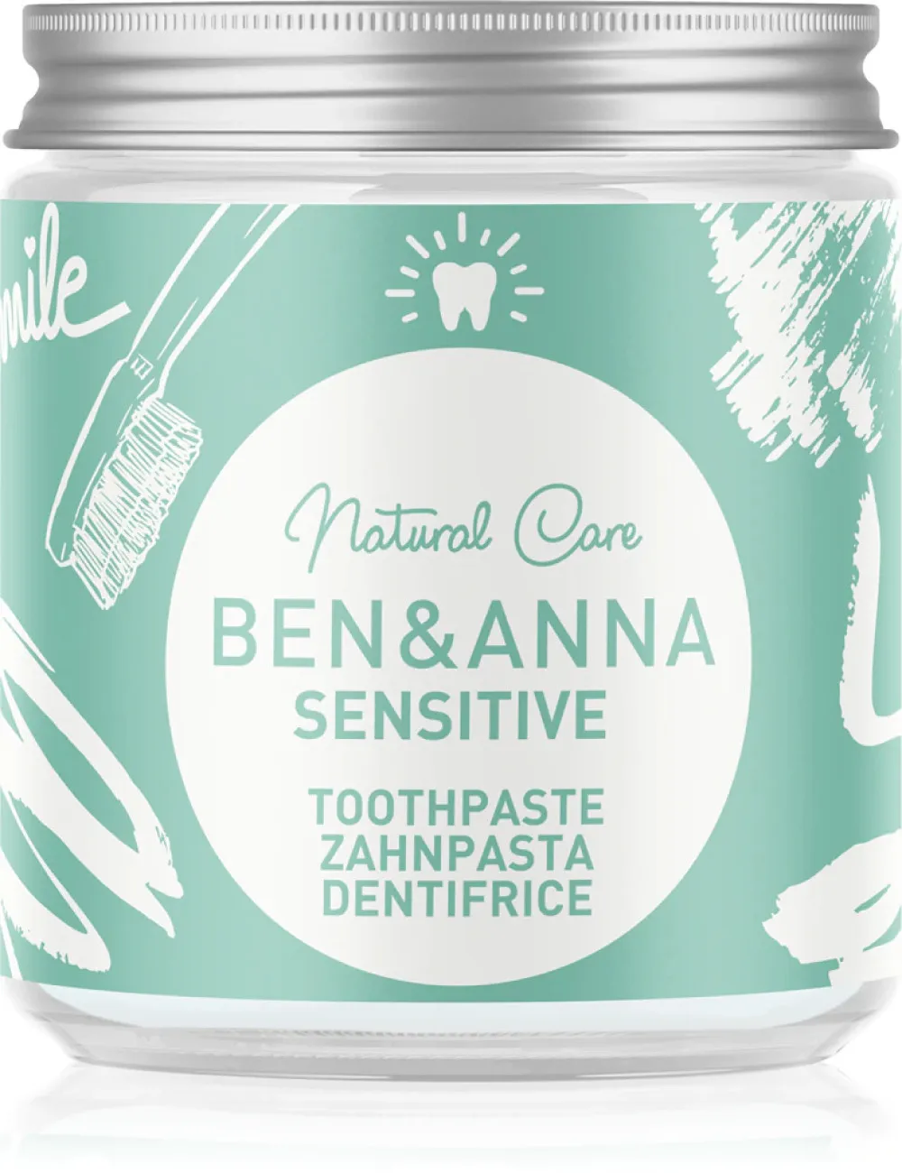 Ben & Anna Zubná pasta na citlivé zuby Sensitive (100 ml)