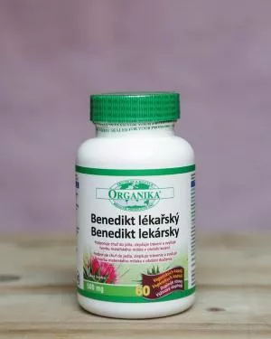 Organika Benediktín 500 mg, 60 kapsúl