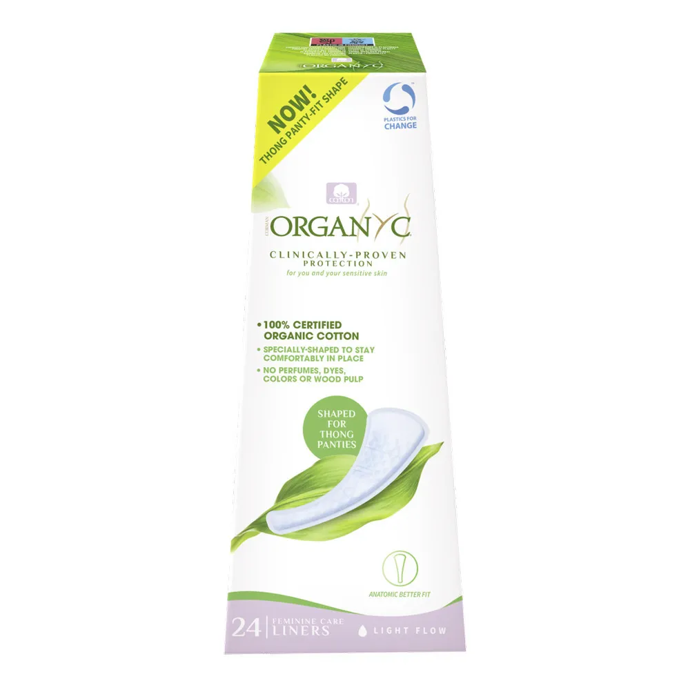 Organyc Dámske hygienické vložky TANGA (24 ks)