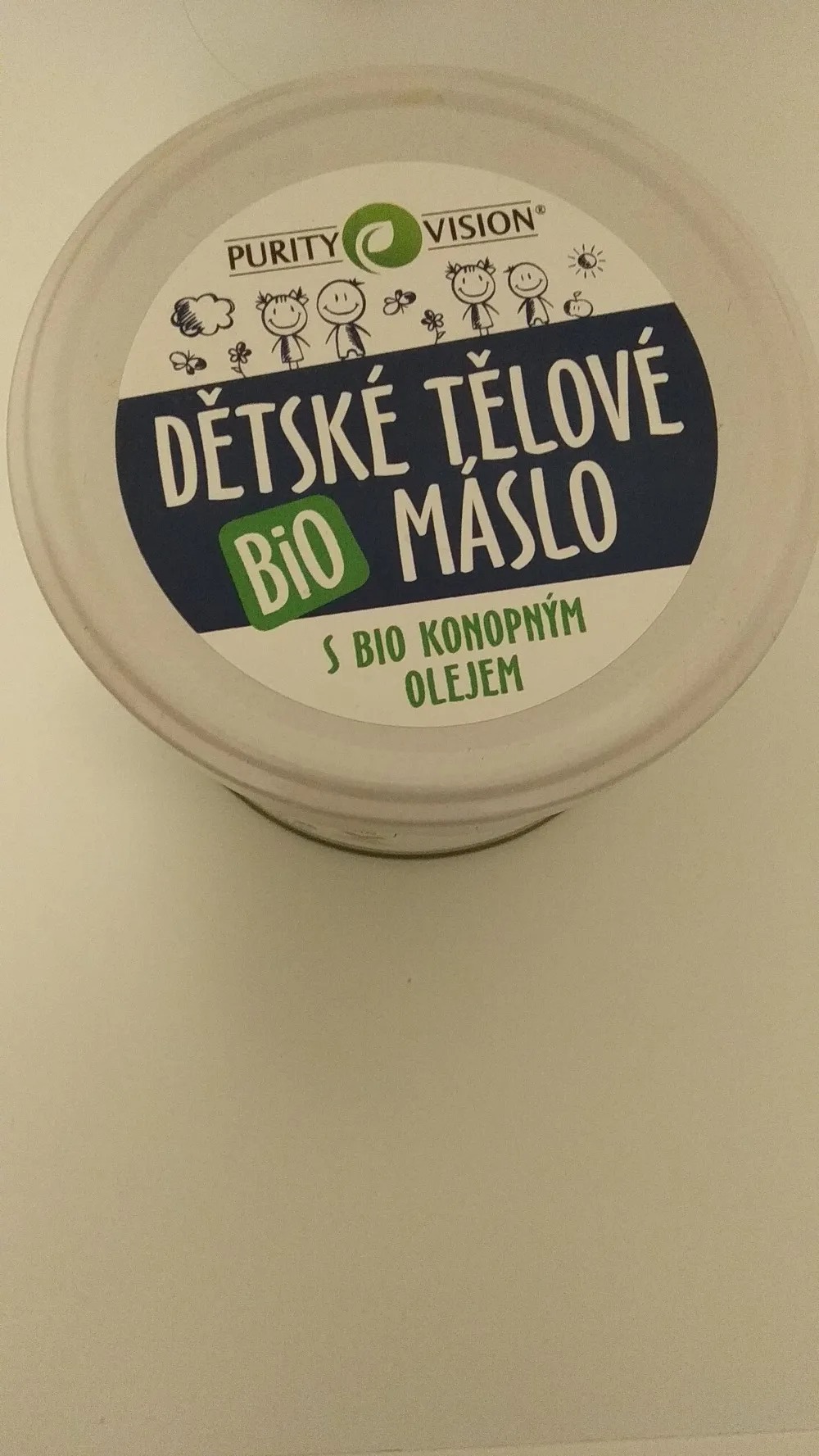 Purity Vision Organické detské telové maslo 350 ml