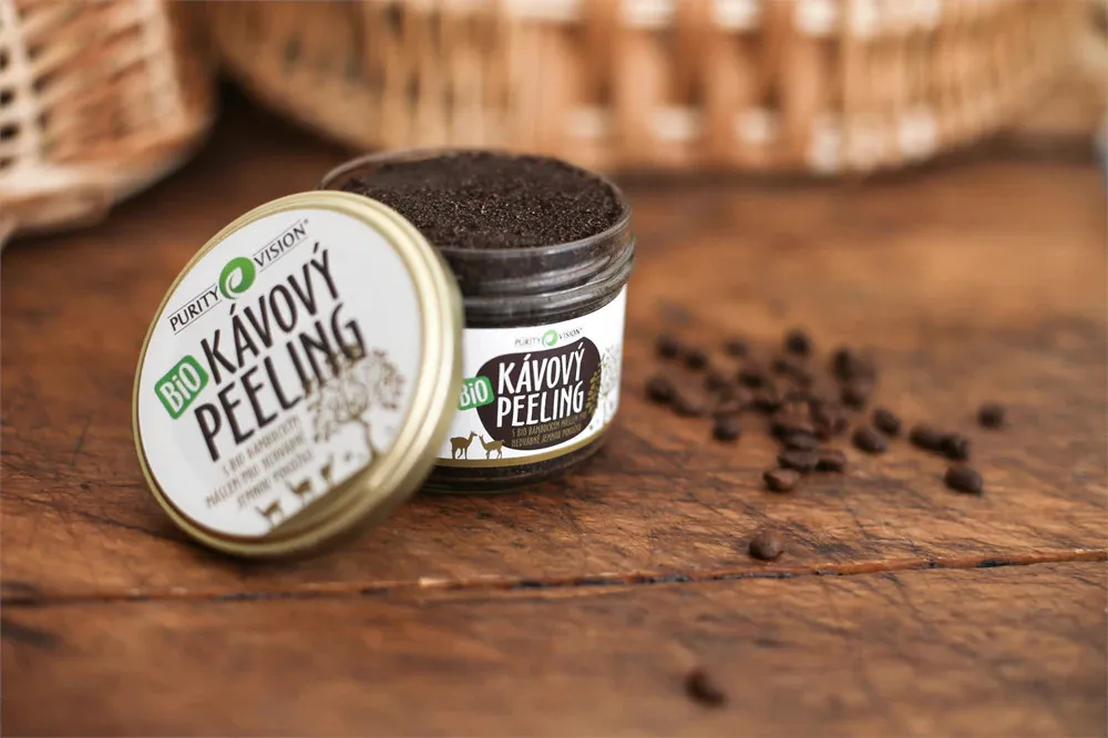 Purity Vision Organický kávový peeling 175 g