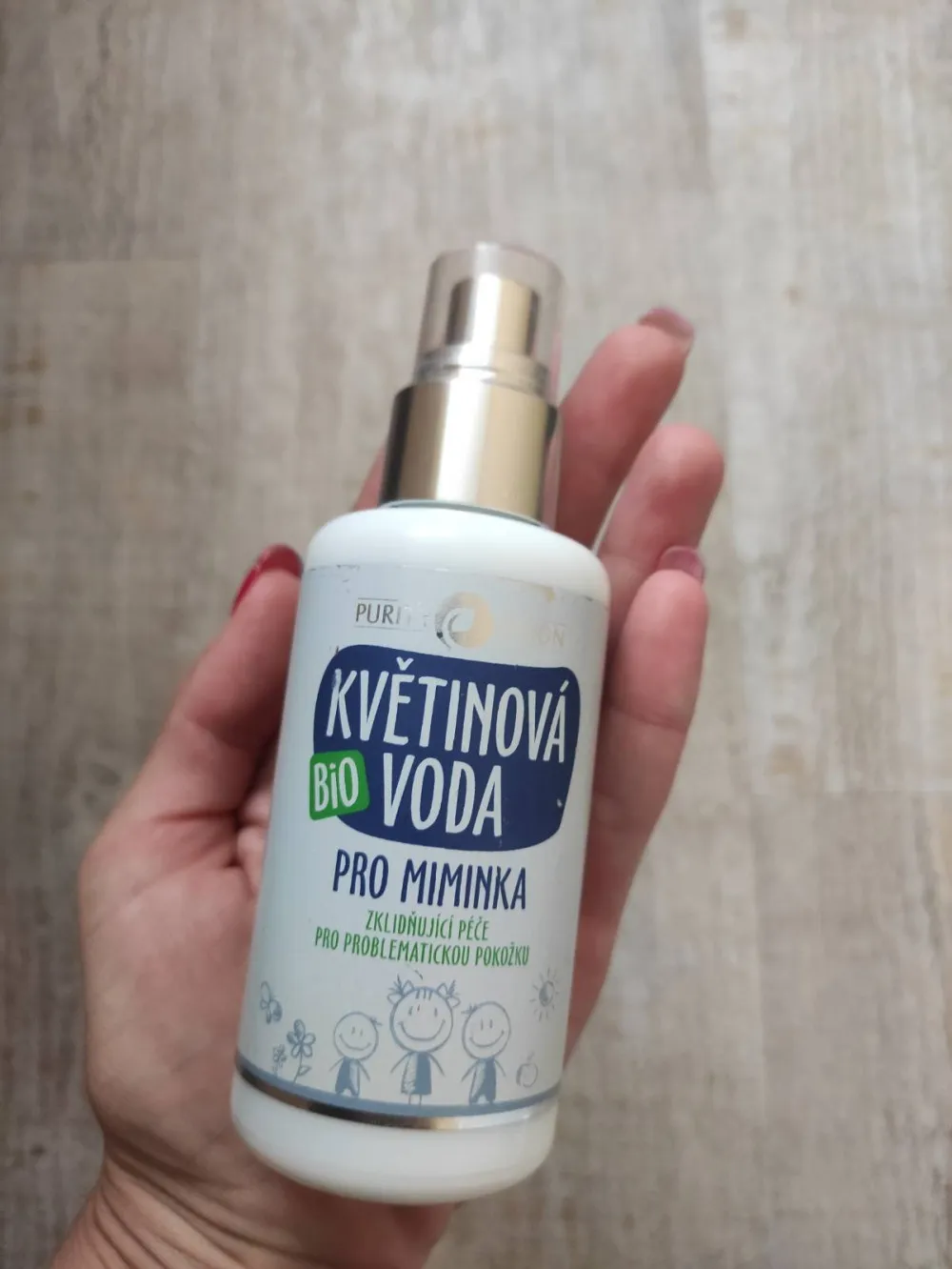 Purity Vision Bio kvetinová voda pre dojčatá 100 ml