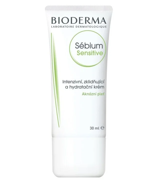 Sébium Sensitive intenzívny upokojujúci a hydratačný krém pre aknóznu pleť 30 ml
