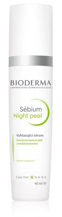Sébium Night Peel nočné exfoliačné sérum proti nedokonalostiam pleti 40 ml