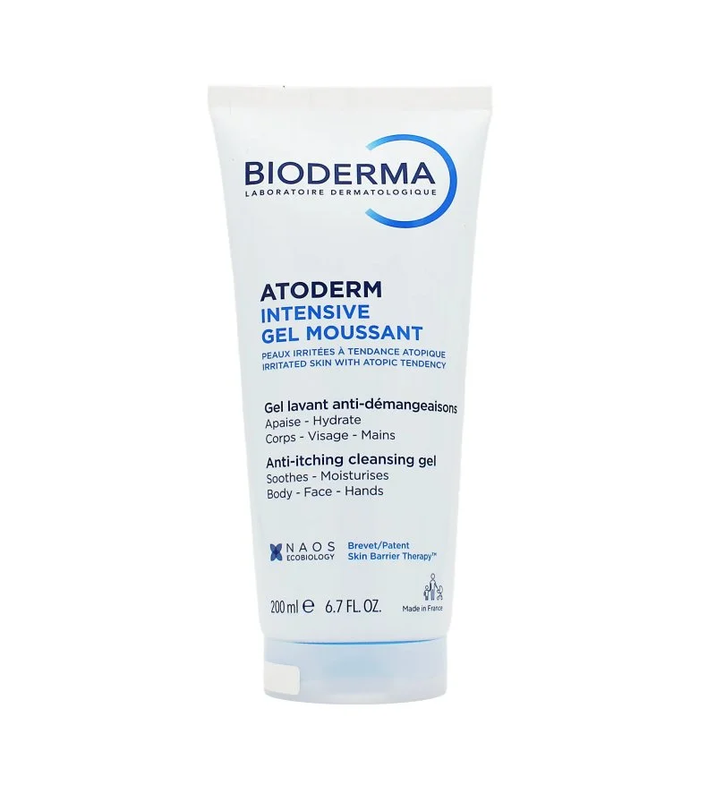 Atoderm Intensive Gel Moussant vysoko výživný penivý gél 200 ml