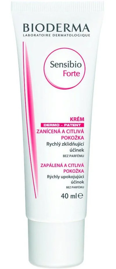 Sensibio Forte okamžitá upokojujúca starostlivosť o pleť pri pálení a začervenaní 40 ml