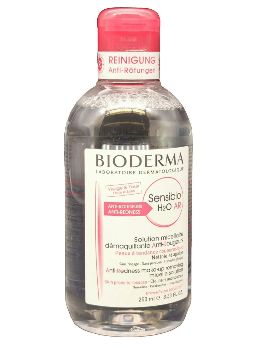 Sensibio H2O AR micelárna voda proti začervenaniu 250 ml