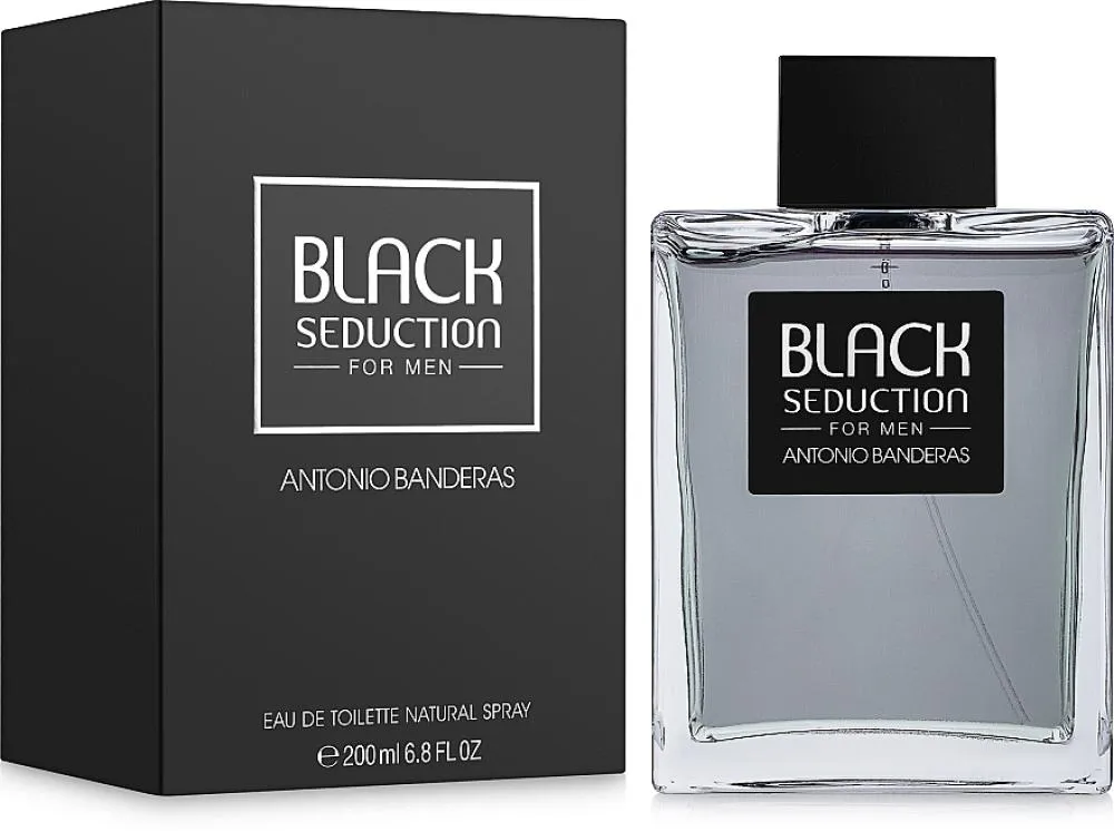 Black Seduction toaletná voda pre mužov 200 ml