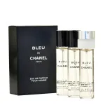 Bleu de Chanel EDP náplň s rozprašovačom 20 ml + EDP náplň 2 x 20 ml M 60 ml