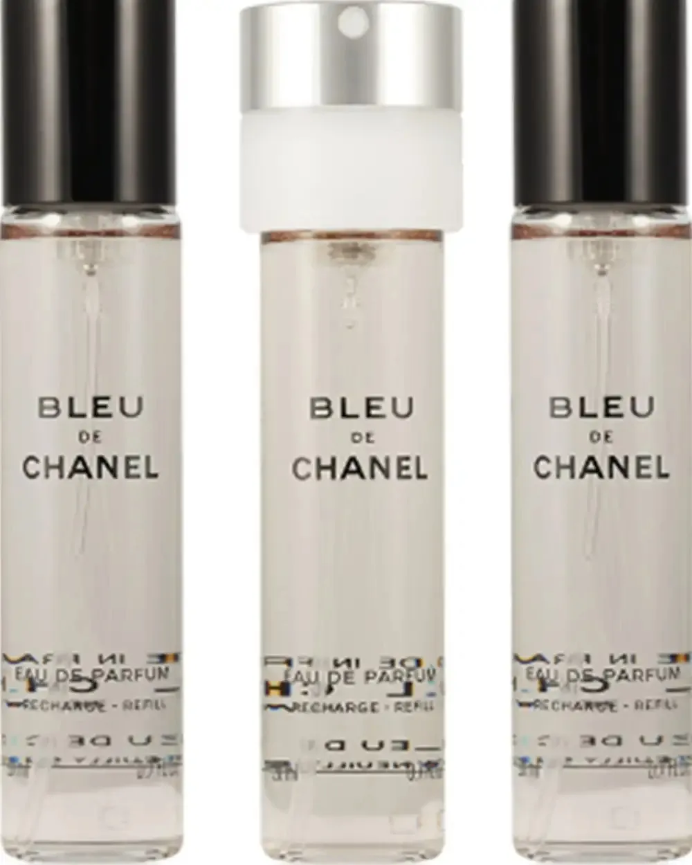 Bleu de Chanel EDP náplň s rozprašovačom 20 ml + EDP náplň 2 x 20 ml M 60 ml