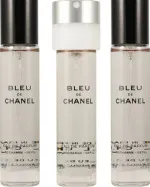 Bleu de Chanel EDP náplň s rozprašovačom 20 ml + EDP náplň 2 x 20 ml M 60 ml