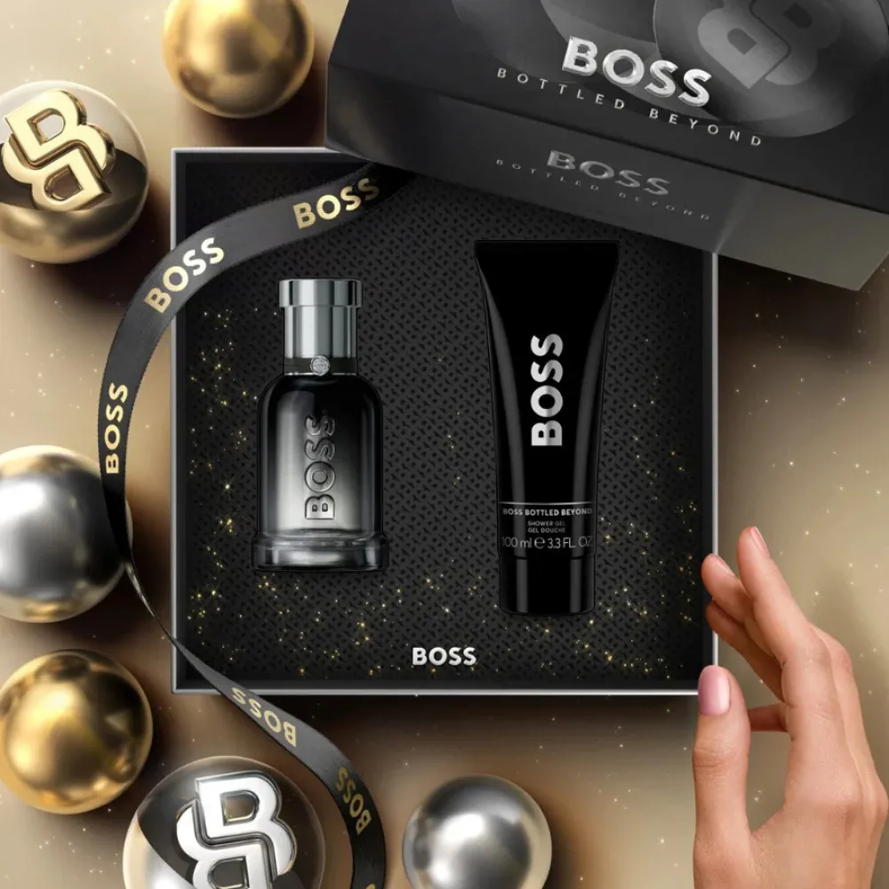 Boss Boss Bottled Beyond 50 ml + sprchový gél 100 ml parfumovaná voda pre mužov