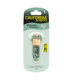 California Scents Hanging Vial Redwood Streams vôňa do auta 5 ml