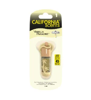California Scents Hanging Vial Vanilla Paradise vôňa do auta 5 ml