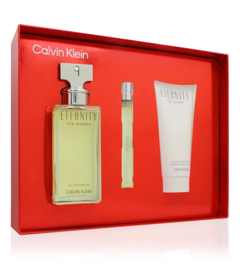 Eternity darčeková sada 100 ml + telové mlieko 100 ml + parfumovaná voda parfumovaná voda pre ženy