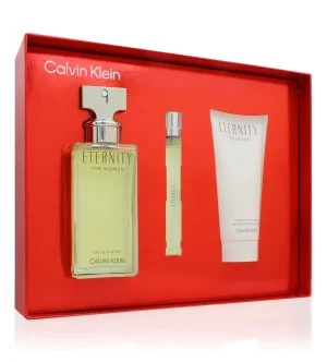Calvin Klein Eternity darčeková sada 100 ml + telové mlieko 100 ml + parfumovaná voda parfumovaná voda pre ženy