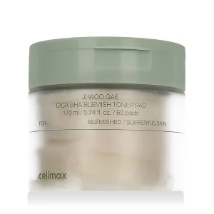 Celimax Ji Woo Gae Cica BHA tonizačné tampóny proti nedokonalostiam 60 ks