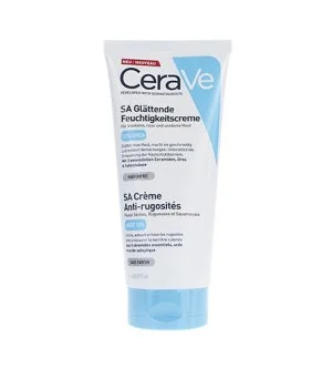 CeraVe SA Smoothing Cream zjemňujúci krém pre suchú, drsnú pokožku s nerovnomerným povrchom